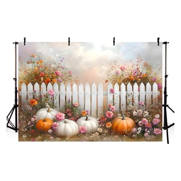 Autumnal Halloween Backdrop for Mini Shoots