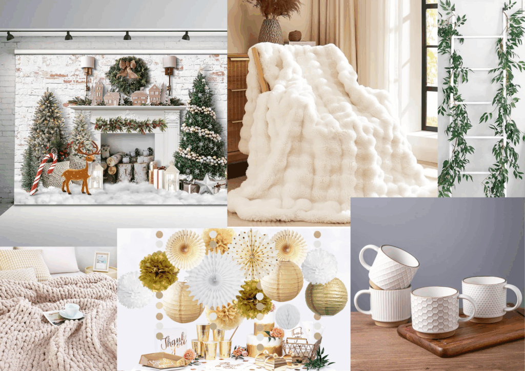 christmas mini shoot props